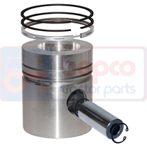 PISTON WITH RINGS , Massey Ferguson, 3000 - 3060, Engine and components, Pistons-Ring sets-Liners, Piston and ring, B1226, , PISTON WITH RINGS , 30/32-57, B1226, , 1.87 kg