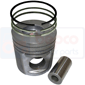 PISTON WITH RINGS 0.020''-0.51mm, Massey Ferguson, Engine and components, Pistons-Ring sets-Liners, Piston and ring