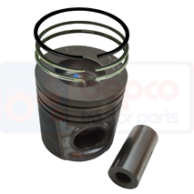 PISTON WITH RINGS 0.020''-0.51mm, Massey Ferguson, 400 (Brasil - South Africa) - 430, Engine and components, Pistons-Ring sets-Liners, Piston and ring, 4115P016, 4225853M91, , PISTON WITH RINGS 0.020''-0.51mm, 30/32-607B, 4115P016, 4225853M91, , 0.00 kg