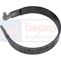 LEFT BRAKE BANDS L=585MM, Renault / Claas, 60 - 68-14RS, Brakes, Band brake, Brake band, 6005003693, 6005008446, 6005009130, 7701025832, , LEFT BRAKE BANDS L=585MM, 28/324-9, 6005003693, 6005008446, 6005009130, 7701025832, , 0.61 kg