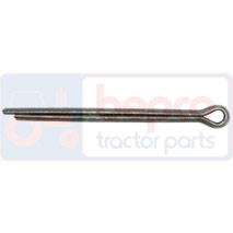 COTTER PIN (10pcs) Ø 4,33 mm / L : 75,85 mm, Massey Ferguson, 4300 - 4335HV, Transmission, Rear axle, Central casing, 354416X1, 3701695M1, , COTTER PIN (10pcs) Ø 4,33 mm / L : 75,85 mm, 30/329-1, 354416X1, 3701695M1, , 0.02 kg