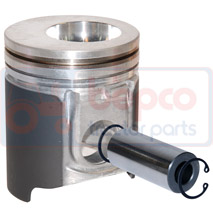 PISTON & PIN , Ford, Engine and components, Pistons-Ring sets-Liners, Piston, 81873439, 87801070, FONN6108AB, , PISTON & PIN , 24/33-110, 81873439, 87801070, FONN6108AB, , 2.30 kg