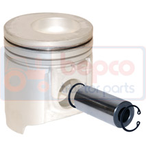 PISTON & PIN , New Holland, TS - TS90, Engine and components, Pistons-Ring sets-Liners, Piston, 81865976, 81873448, F0NN6108FA, F0NN6108FB, , PISTON & PIN , 24/33-111, 81865976, 81873448, F0NN6108FA, F0NN6108FB, , 2.20 kg