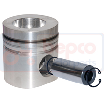 PISTON & PIN , Case-IH, 55 - 1455XL, Engine and components, Pistons-Ring sets-Liners, Piston, , PISTON & PIN , 25/33-114, , 1.70 kg