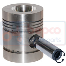 PISTON & PIN 0.030''-0.762mm, Massey Ferguson, 300 - 374AP(X), Engine and components, Pistons-Ring sets-Liners, Piston, 3640444M91, 82878C, , PISTON & PIN 0.030''-0.762mm, 30/33-12C, 3640444M91, 82878C, , 1.50 kg