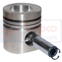 PISTON & PIN , Case-IH, 55 - 955XL, Engine and components, Pistons-Ring sets-Liners, Piston, , PISTON & PIN , 25/33-185, , 1.55 kg