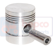 PISTON & PIN , Merlo, Engine and components, Pistons-Ring sets-Liners, Piston, 49541, , PISTON & PIN , 44/33-188, 49541, , 0.00 kg