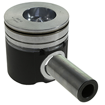 PISTON & PIN 0.020''-0.51mm, New Holland, TM Brasil - TM120 (Brasil), Engine and components, Pistons-Ring sets-Liners, Piston, B33230B, , PISTON & PIN 0.020''-0.51mm, 54/33-230B, B33230B, , 2.20 kg