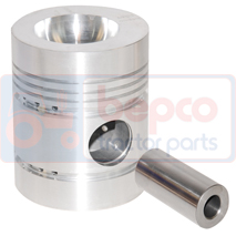 PISTON & PIN , JCB, 530 - 530BHL-2 (LD), Engine and components, Pistons-Ring sets-Liners, Piston, 02100007, , PISTON & PIN , 45/33-293, 02100007, , 0.00 kg