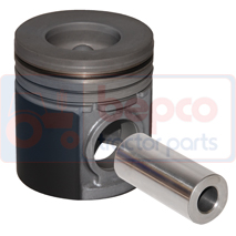 PISTON & PIN , JCB, 520 - 532 (AK), Engine and components, Pistons-Ring sets-Liners, Piston, 02201505, 02201622, 02201661, , PISTON & PIN , 45/33-299, 02201505, 02201622, 02201661, , 0.00 kg