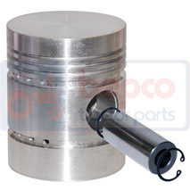 PISTON & PIN , Massey Ferguson, Engine and components, Pistons-Ring sets-Liners, Piston, 55274C, 739845M91, , PISTON & PIN , 30/33-3, 55274C, 739845M91, , 1.10 kg