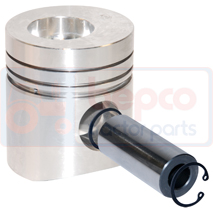 PISTON & PIN , Valmet, 05 - 905, Engine and components, Pistons-Ring sets-Liners, Piston, 835316177, , PISTON & PIN , 41/33-302, 835316177, , 2.20 kg