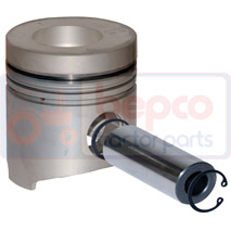 PISTON & PIN , John Deere, Engine and components, Pistons-Ring sets-Liners, Piston, AR51799, RE23168, RE40563, RE40564, , PISTON & PIN , 26/33-313, AR51799, RE23168, RE40563, RE40564, , 2.23 kg