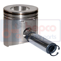 PISTON & PIN , John Deere, 5003 - 5403 (AUS), Engine and components, Pistons-Ring sets-Liners, Piston, RE520573, , PISTON & PIN , 26/33-318, RE520573, , 1.50 kg