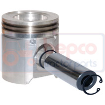 PISTON & PIN , John Deere, Engine and components, Pistons-Ring sets-Liners, Piston, AR100672, AR100673, , PISTON & PIN , 26/33-319, AR100672, AR100673, , 2.98 kg