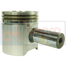 PISTON & PIN , John Deere,  - 1188H, Engine and components, Pistons-Ring sets-Liners, Piston, AR100616, AR98838, , PISTON & PIN , 26/33-325, AR100616, AR98838, , 2.97 kg