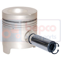 PISTON & PIN 0.030''-0.762mm, Ford, Engine and components, Pistons-Ring sets-Liners, Piston, 81814512, 81827168, C5NN6108AG, D2NN6108AF, , PISTON & PIN 0.030''-0.762mm, 24/33-34C, 81814512, 81827168, C5NN6108AG, D2NN6108AF, , 1.50 kg