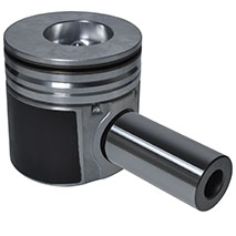 PISTON & PIN , Case-IH, Engine and components, Pistons-Ring sets-Liners, Piston, , PISTON & PIN , 54/33-384, , 0.00 kg