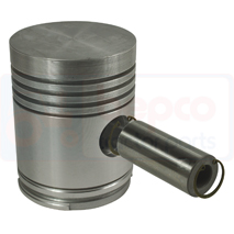 PISTON & PIN , Hanomag, Engine and components, Pistons-Ring sets-Liners, Piston, , PISTON & PIN , 38/33-451, , 1.16 kg