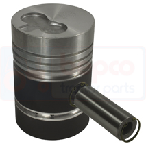 PISTON & PIN , Hanomag, Engine and components, Pistons-Ring sets-Liners, Piston, , PISTON & PIN , 38/33-453, , 1.25 kg