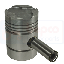 PISTON & PIN , Hanomag, Engine and components, Pistons-Ring sets-Liners, Piston, , PISTON & PIN , 38/33-454, , 1.31 kg