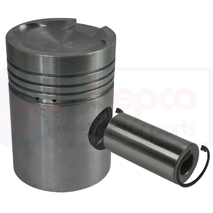 PISTON & PIN , Hanomag, Engine and components, Pistons-Ring sets-Liners, Piston, , PISTON & PIN , 38/33-457, , 3.40 kg