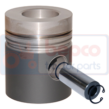 PISTON & PIN , Volvo, Engine and components, Pistons-Ring sets-Liners, Piston, , PISTON & PIN , 30/33-75, , 1.70 kg