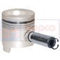 PISTON & PIN 0.040''-1.02mm, Ford, 00 - 8700, Dzinējs un tā sastāvdaļas, Virzuļi-Gredzenu komplekti-Čaulas, Virzulis