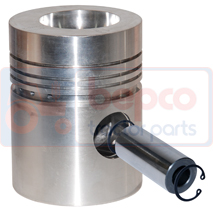 PISTON & PIN , Landini, Engine and components, Pistons-Ring sets-Liners, Piston, 738249M91, 86721, , PISTON & PIN , 30/33-9, 738249M91, 86721, , 1.82 kg