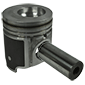 PISTON & PIN 0.040''-1.02mm        , New Holland, TS Brasil - TS100 (Brasil)