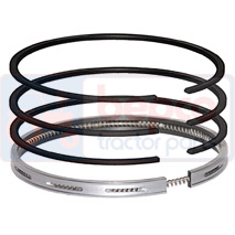 RING SET , Massey Ferguson, 700-800 - 825, Engine and components, Pistons-Ring sets-Liners, Ring set, 41158085, 745902M91, 82154, , RING SET , 30/34-16, 41158085, 745902M91, 82154, , 0.06 kg