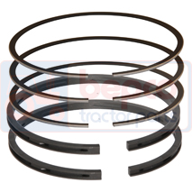 RING SET , JCB, 520 - 520 (Leyland), Engine and components, Pistons-Ring sets-Liners, Ring set, 98800102, , RING SET , 45/34-290, 98800102, , 0.13 kg