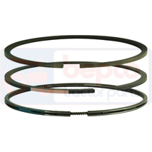 RING SET , John Deere, 5000/6000 D-E (USA) - 6115D, Engine and components, Pistons-Ring sets-Liners, Ring set, RE527844, , RING SET , 26/34-326, RE527844, , 0.10 kg