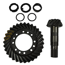 CROWN WHEEL AND PINION Z10/31, Landini, Transmission, Front axle 4WD, Difference input - final drive, 247532A1, 6000103790, , CROWN WHEEL AND PINION Z10/31, 48/341-182, 247532A1, 6000103790, , 6.45 kg