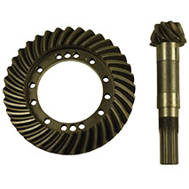 CROWN WHEEL AND PIGNON , Massey Ferguson, Transmission, Rear axle, Differential - Crown wheel and pinion, , CROWN WHEEL AND PIGNON , 30/341-265, , 7.50 kg