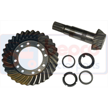 CROWN WHEEL AND PIGNON Z10-32, Ford, Transmission, Front axle 4WD, Difference input - final drive, 090006762, 81863254, , CROWN WHEEL AND PIGNON Z10-32, 24/341-27, 090006762, 81863254, , 6.40 kg