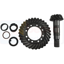 CROWN WHEEL AND PINION , Same, Transmission, Front axle 4WD, Differential, 090006763, 8033534, , CROWN WHEEL AND PINION , 48/341-42, 090006763, 8033534, , 6.40 kg