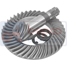 CROWN WHEEL & PINION , Valmet, Transmission, Front axle 4WD, Difference input - final drive, 3039700, 720720, , CROWN WHEEL & PINION , 41/341-70, 3039700, 720720, , 0.00 kg