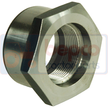 NUT , Case-IH, Transmission, Front axle 4WD, Difference input - final drive, 81616C1, , NUT , 25/346-15, 81616C1, , 0.00 kg