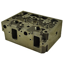 CYLINDER HEAD , Fendt, Engine and components, Cylinder head, Cylinder head - complete, F824200210390, , CYLINDER HEAD , 22/40-123, F824200210390, , 17.00 kg