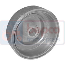 BRAKE DRUM , Deutz, Agroprima - Agroprima 4.56, Brakes, Drum brake, Drum, 04323315, , BRAKE DRUM , 21/400-5, 04323315, , 19.05 kg