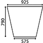 WINDSCREEN PLAIN        , Fendt, Farmer 100 - 103SA