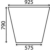 WINDSCREEN PLAIN, Fendt, Body parts, cab accessories, seats, Glazing industry, Glass, F182800201250, , WINDSCREEN PLAIN, 22/4000-138, F182800201250, , 0.00 kg