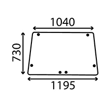 WINDSCREEN OPENING , Ford, Body parts, cab accessories, seats, Glazing industry, Glass, 83956746, 89403102, E3NN9403102BB, , WINDSCREEN OPENING , 24/4000-34, 83956746, 89403102, E3NN9403102BB, , 14.20 kg