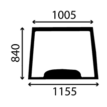 WINDSCREEN , Ford, Body parts, cab accessories, seats, Glazing industry, Glass, , WINDSCREEN , 24/4000-44A, , 13.00 kg