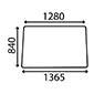 WINDSCREEN , Zetor, UR I - 5945 (6201), Body parts, cab accessories, seats, Glazing industry, Glass