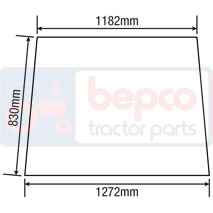 WINDSCREEN , Zetor, Body parts, cab accessories, seats, Glazing industry, Glass, 56117960, , WINDSCREEN , 37/4000-50, 56117960, , 0.00 kg