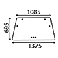 WINDSCREEN FIXED         , Deutz, DX6 - DX6.05