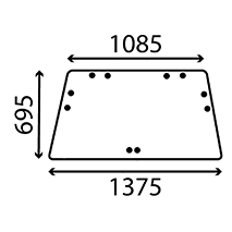 WINDSCREEN OPENING , Deutz, Body parts, cab accessories, seats, Glazing industry, Glass, 04307803, 04314298, 04314299, , WINDSCREEN OPENING , 21/4000-65, 04307803, 04314298, 04314299, , 14.40 kg