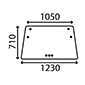 WINDSCREEN COLORED        , Deutz, Agroprima - Agroprima 4.31